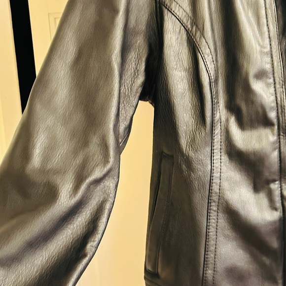 Harley-Davidson Women’s Black Leather Jacket with Liner - Size Small - Picture 4 of 5